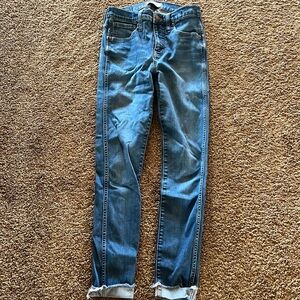 Womens Madewell 9” High rise skinny jeans size 26